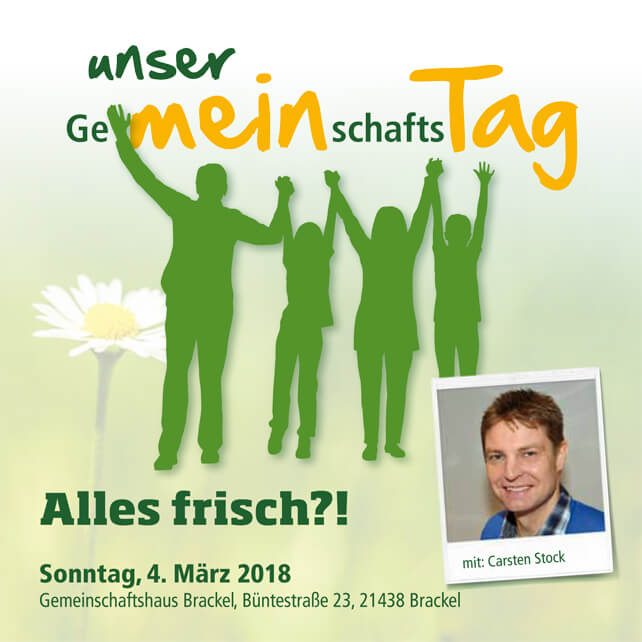 Gemeinschaftstag 03/2018